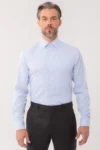 CHEMISE HOMME L’ÉCHAPPÉE RAYÉE BLEUE CIEL
