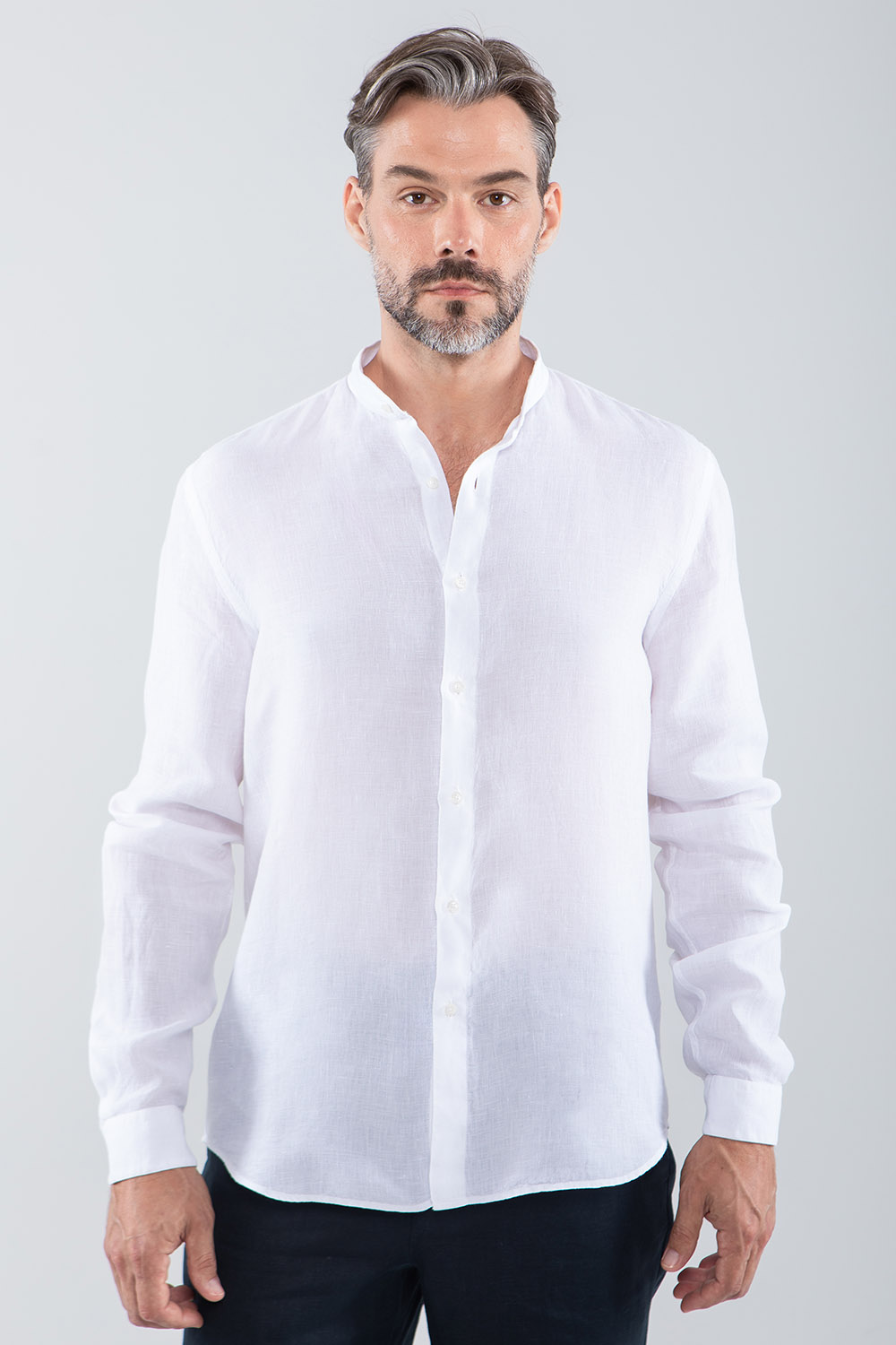 CHEMISE HOMME L’ODYSSÉE LIN BLANCHE